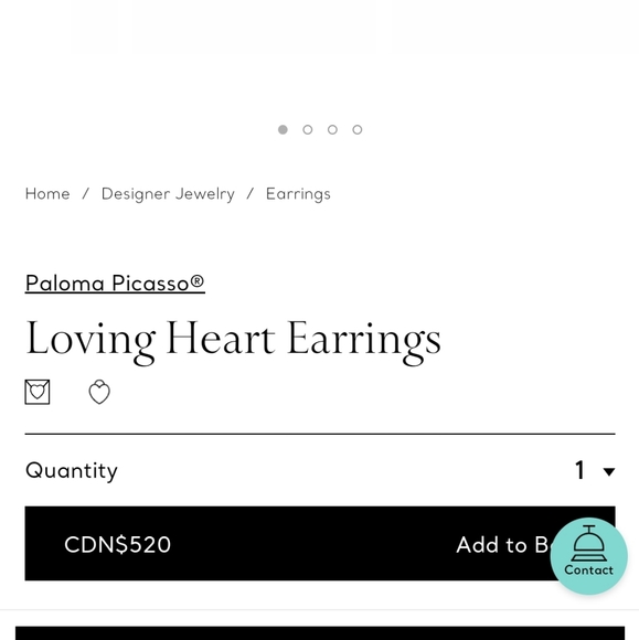 Tiffany & Co. Paloma Picasso Loving Heart Earrings - Picture 2 of 5